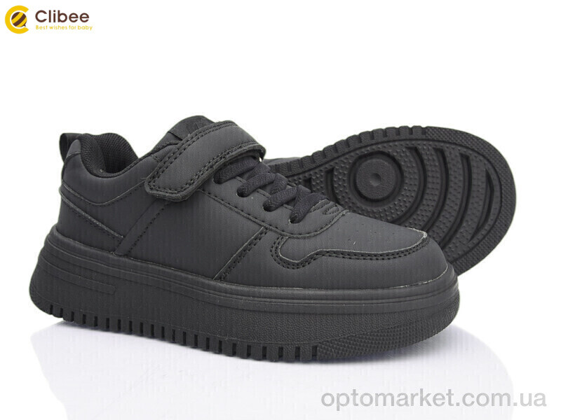 Купить Кросівки дитячі EC302 black Clibee чорний, фото 1