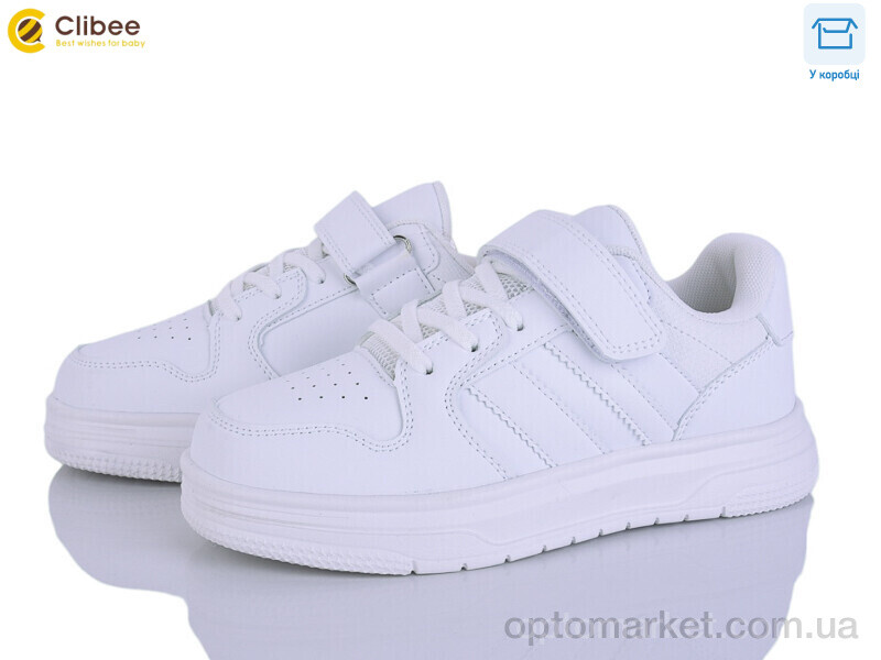 Купить Кросівки дитячі EC682-1 white Clibee білий, фото 1