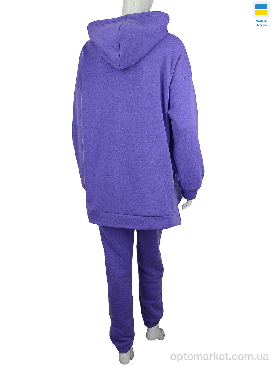 Купить Спортивний костюм жіночі Єд B violet (06925) Obuvok фіолетовий, фото 2