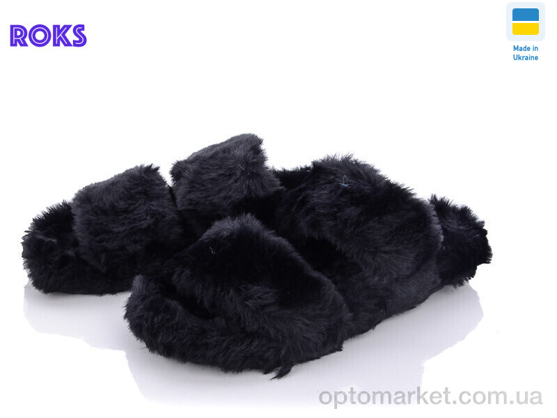 Купить Капці жіночі ED007 черный Roks чорний, фото 1