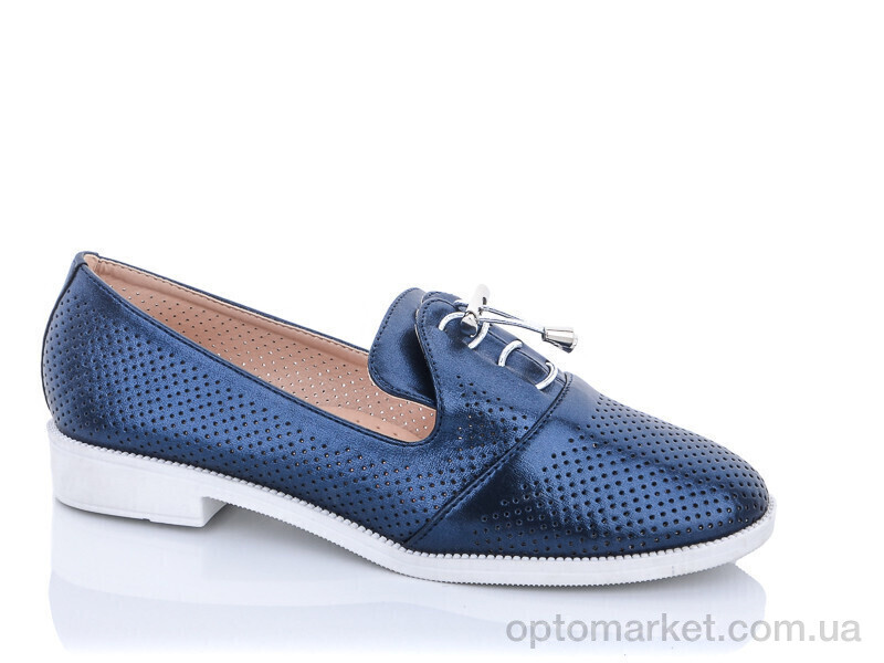 Купить Туфлі жіночі ED41-11L Aodema синій, фото 1