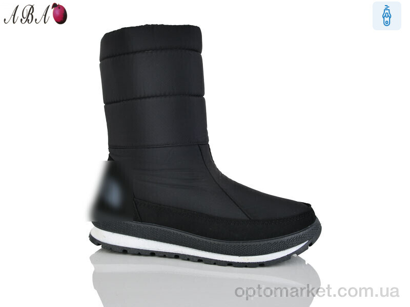 Купить Дутики жіночі Едіта 3 B&R чорний, фото 1