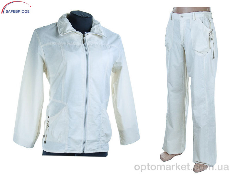 Купить Костюм женские EMJP018A Boulevaro лён молочный Boulevaro бежевый, фото 1