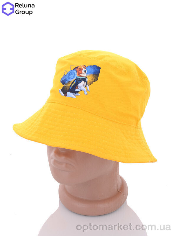 Купить Панама дитячі ET001-7 yellow Reluna Group жовтий, фото 1