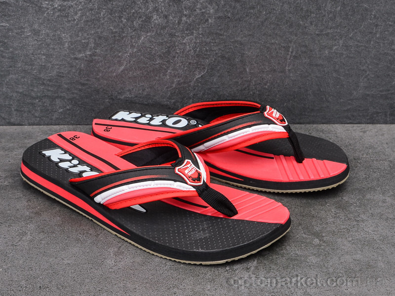 Купить Шльопанці дитячі ETGW9275 red Kito червоний, фото 2