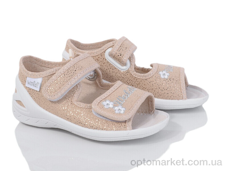 Купить Босоніжки дитячі Єва 276-603 Waldi бежевий, фото 1