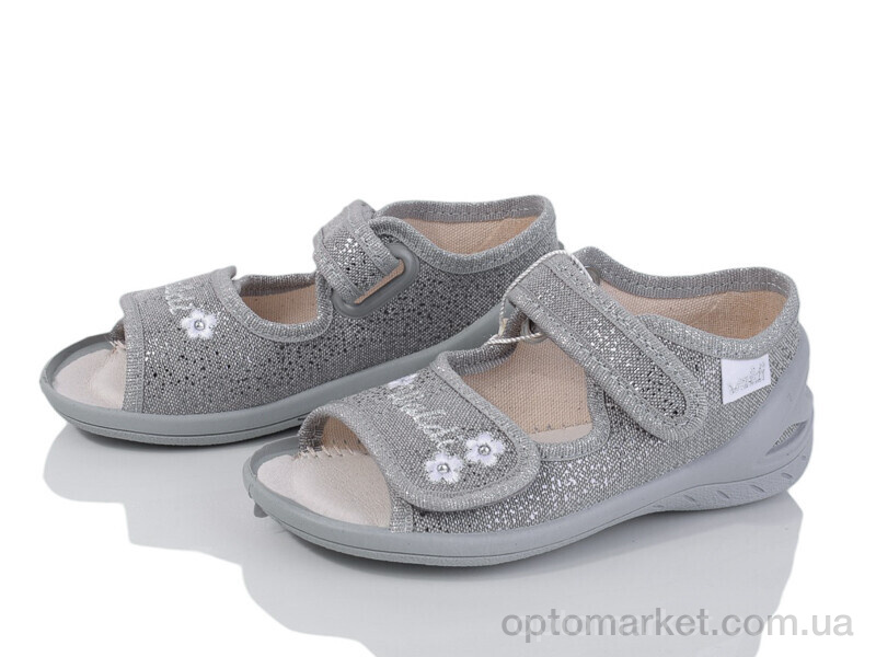 Купить Босоніжки дитячі Єва 278-603 Waldi сірий, фото 1