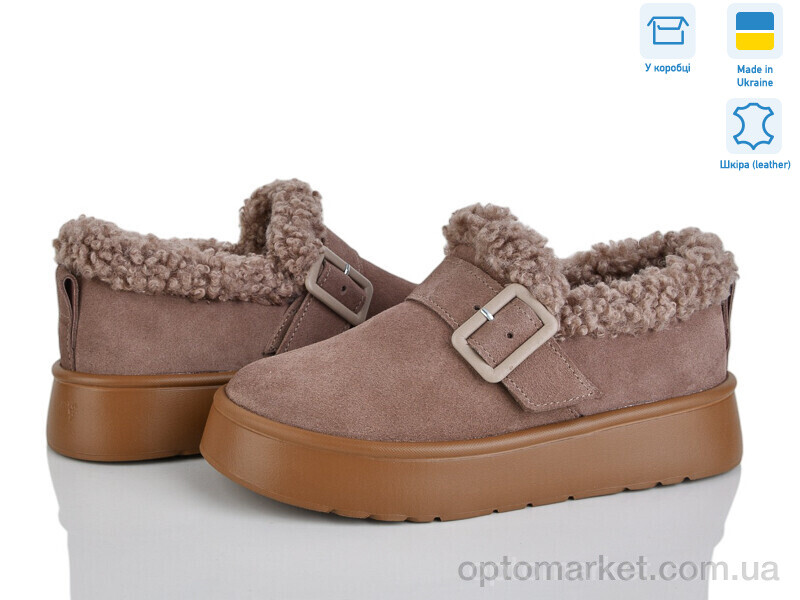 Купить Туфлі жіночі EVA33 кор.з. Stella коричневий, фото 1