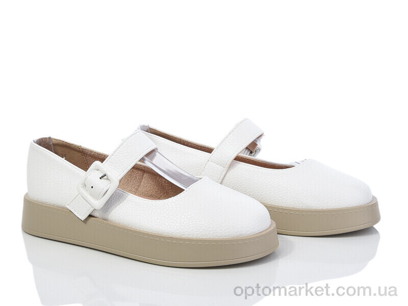 Купить Туфлі дитячі EX396-3 Loretta білий, фото 1