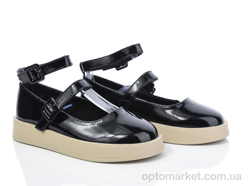 Купить Туфлі дитячі EX398-7 Loretta чорний, фото 1