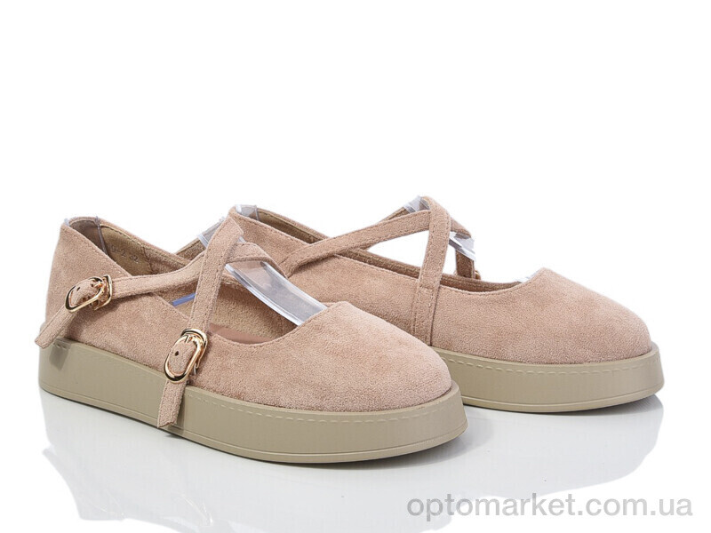Купить Туфлі дитячі EX399-2 Loretta бежевий, фото 1