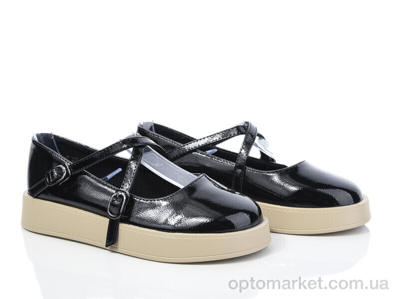 Купить Туфлі дитячі EX399-7 Loretta чорний, фото 1