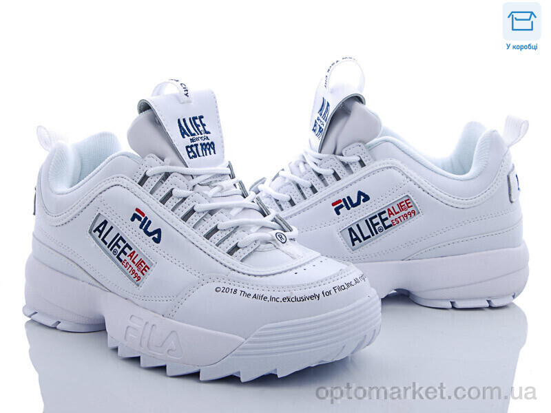 Купить Кросівки жіночі F0-1 біло-синій F.la білий, фото 2