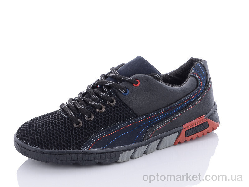 Купить Кросівки чоловічі F002 KMC чорний, фото 1