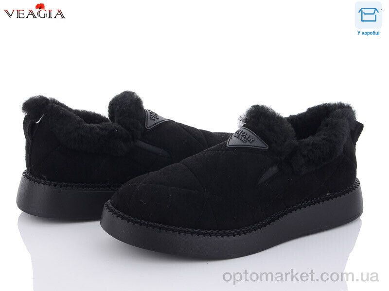 Купить Туфлі жіночі F0032-5 Veagia чорний, фото 1