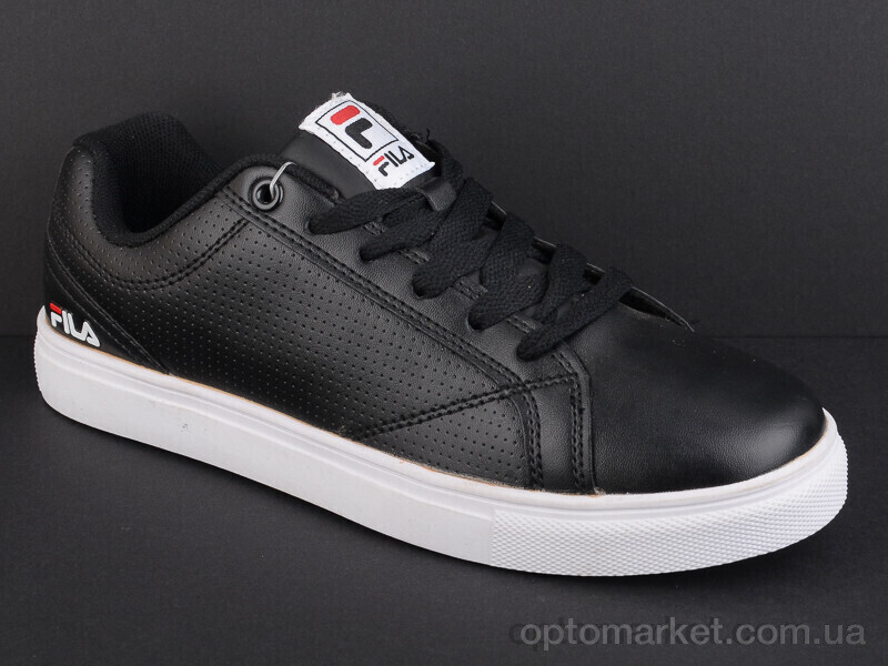 Купить Кросівки чоловічі F01 біло-чорний F.la чорний, фото 3