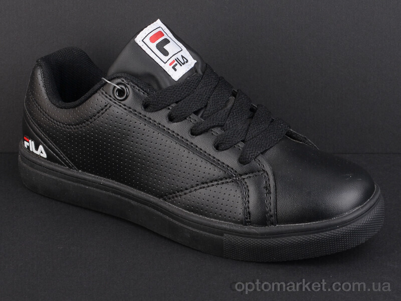 Купить Кросівки жіночі F01 чорно-білий F.la чорний, фото 3