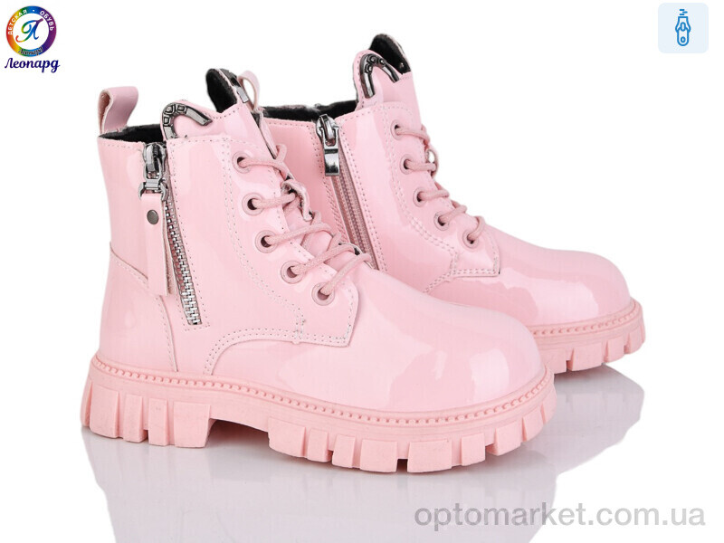 Купить Черевики дитячі F012-12 Леопард рожевий, фото 1