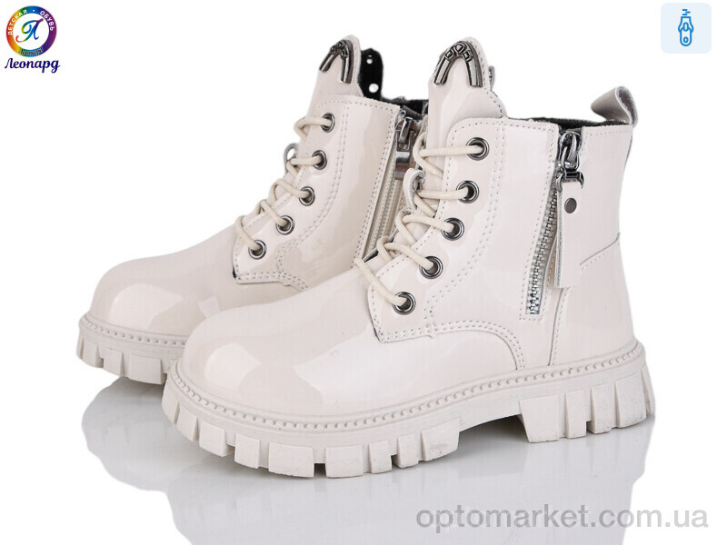 Купить Черевики дитячі F012B-11 Леопард бежевий, фото 1