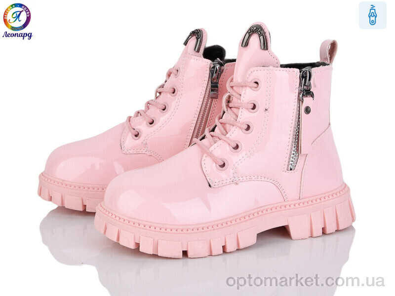 Купить Черевики дитячі F012B-12 Леопард рожевий, фото 1