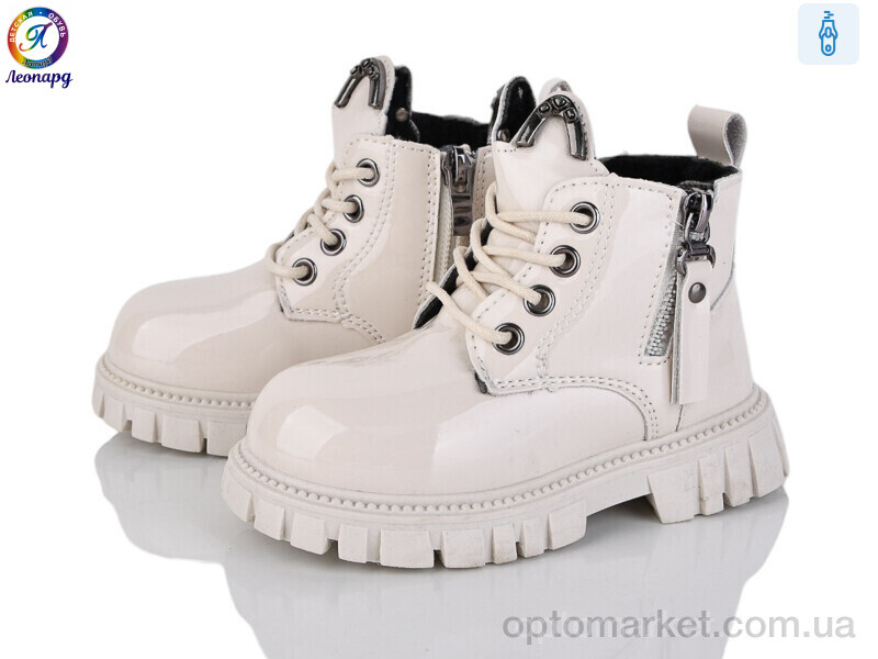 Купить Черевики дитячі F012D-11 Леопард бежевий, фото 1