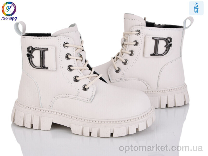 Купить Черевики дитячі F02-11 Леопард бежевий, фото 1