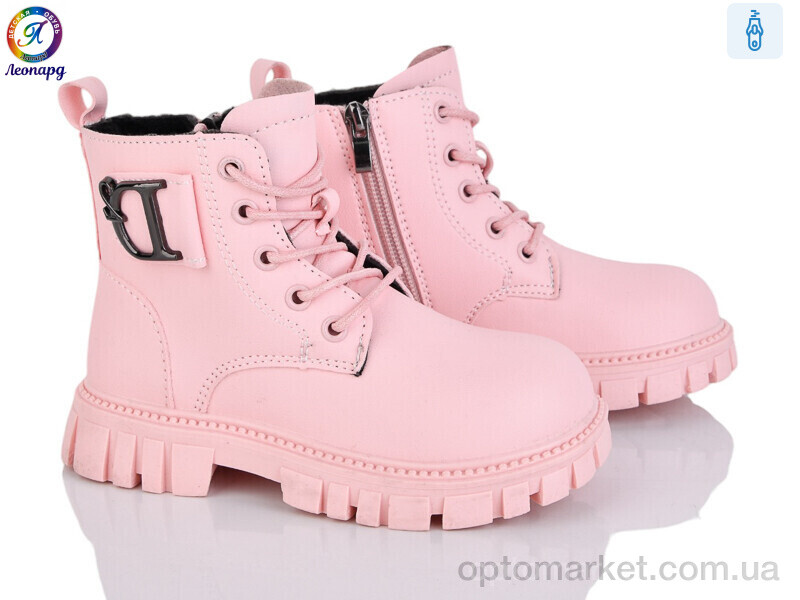 Купить Черевики дитячі F02B-12 Леопард рожевий, фото 1