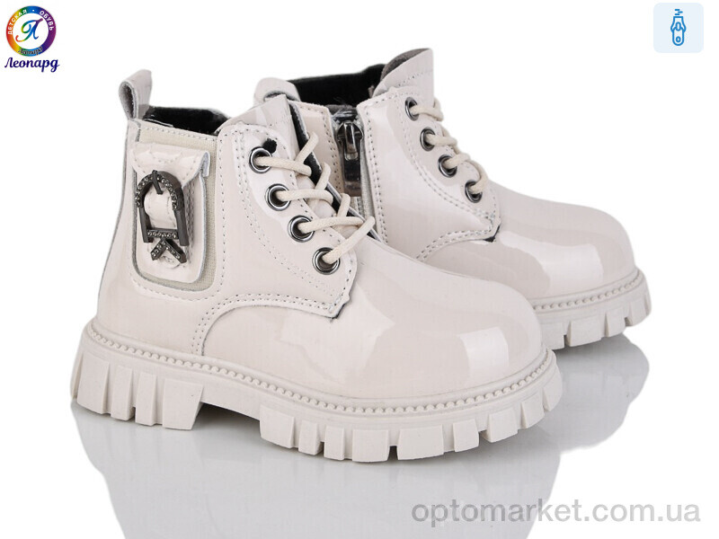 Купить Черевики дитячі F032D-11 Леопард бежевий, фото 1