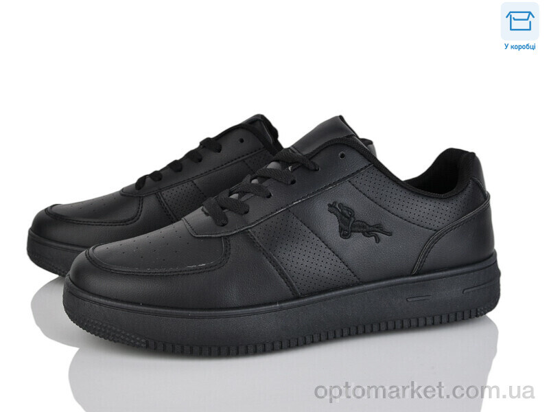 Купить Кросівки чоловічі F04-1 YZY чорний, фото 1