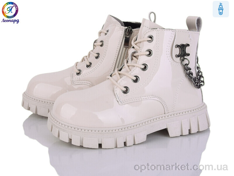 Купить Черевики дитячі F042B-11 Леопард бежевий, фото 1