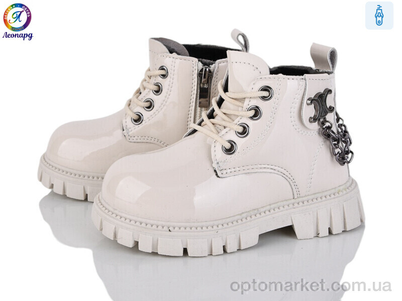 Купить Черевики дитячі F042D-11 Леопард бежевий, фото 1