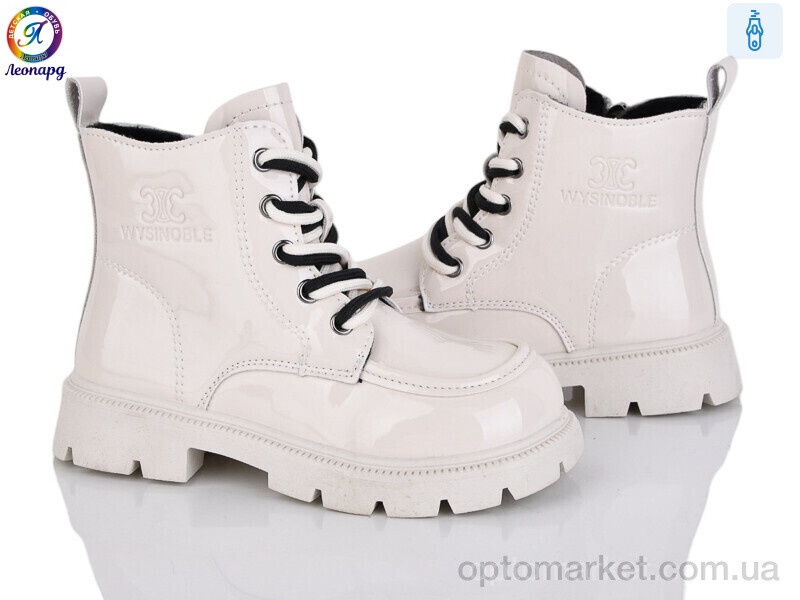 Купить Черевики дитячі F062B-11 Леопард бежевий, фото 1