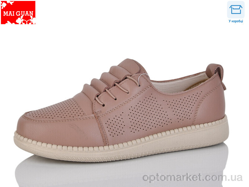Купить Туфлі жіночі F07-2 Maiguan коричневий, фото 1