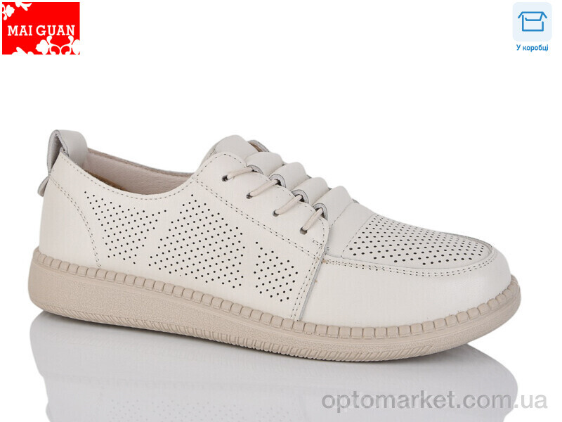 Купить Туфлі жіночі F07-6 Maiguan бежевий, фото 1