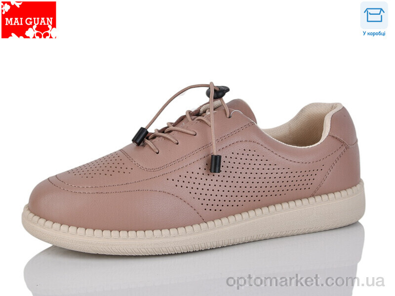 Купить Туфлі жіночі F08-2 Maiguan коричневий, фото 1