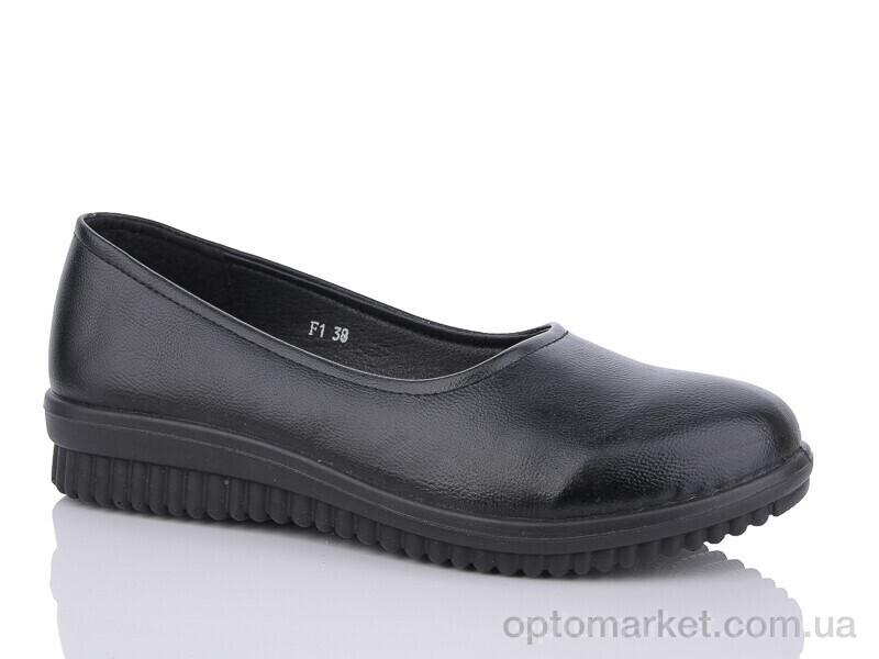 Купить Туфлі жіночі F1 black Maiguan чорний, фото 1