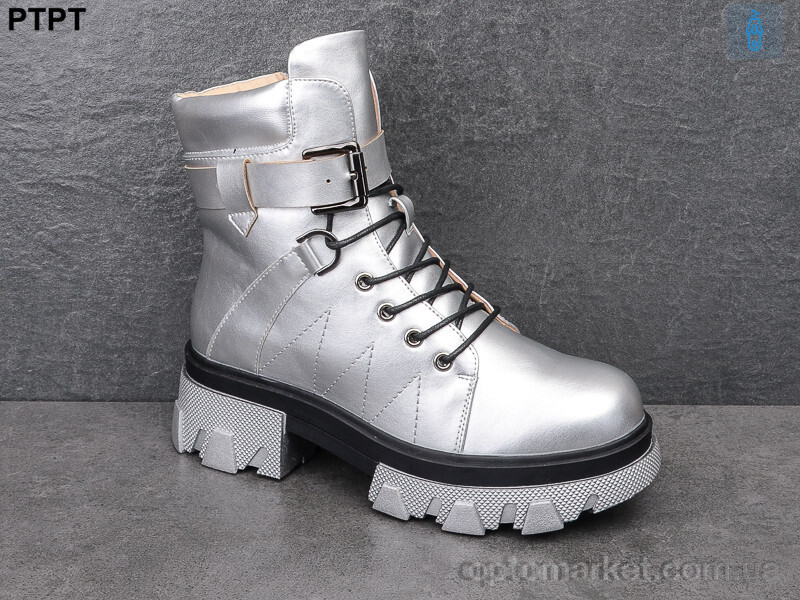 Купить Черевики жіночі F1003 PTPT срібний, фото 2