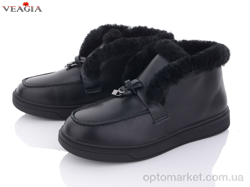 Купить Черевики жіночі F1006-1 Veagia чорний, фото 1