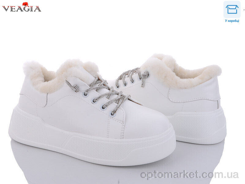Купить Туфлі жіночі F1007-2 Veagia білий, фото 1