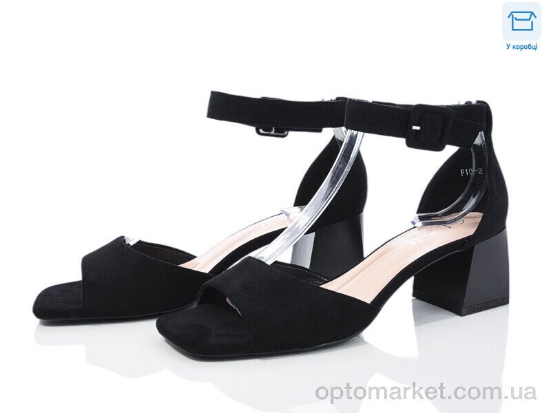 Купить Босоніжки жіночі F101-2 L&M чорний, фото 1