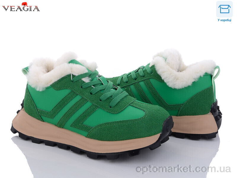 Купить Кросівки жіночі F1010-6 Veagia зелений, фото 1