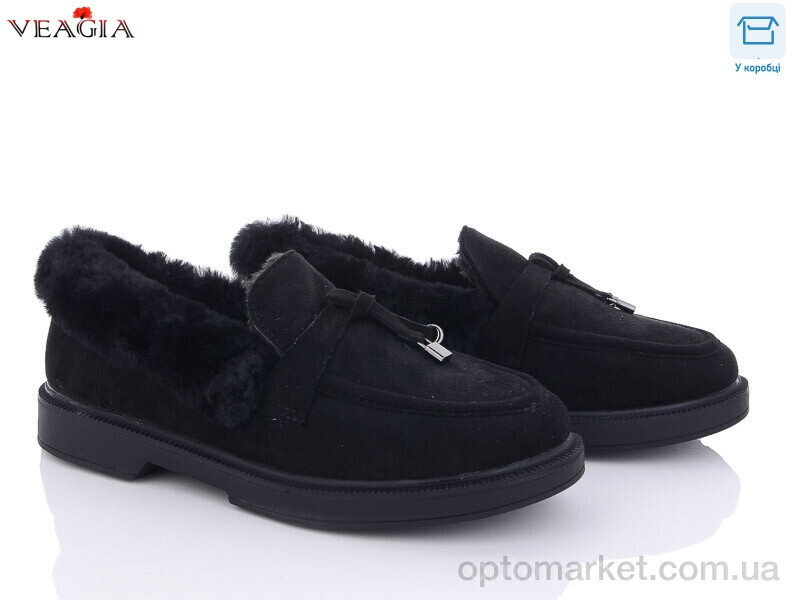 Купить Туфлі жіночі F1011-3 Veagia-ADA чорний, фото 1