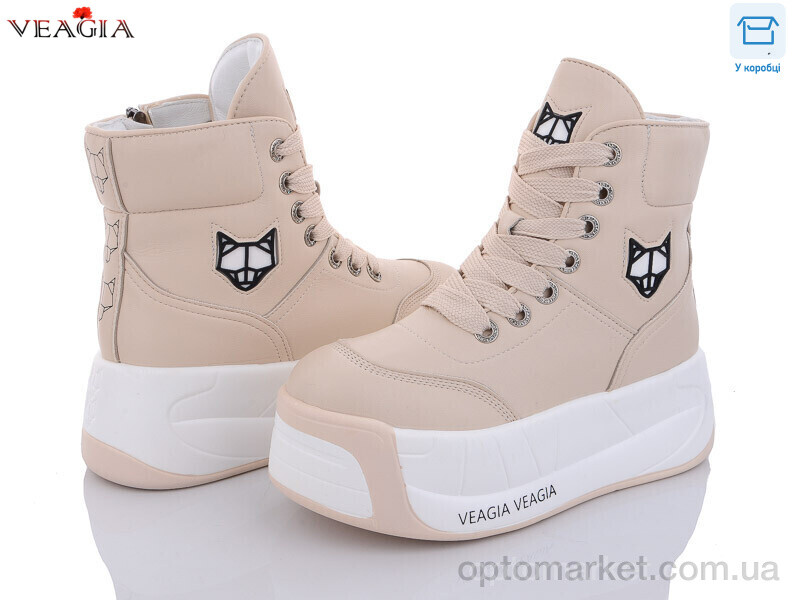 Купить Черевики жіночі F1015-3 Veagia-ADA бежевий, фото 1