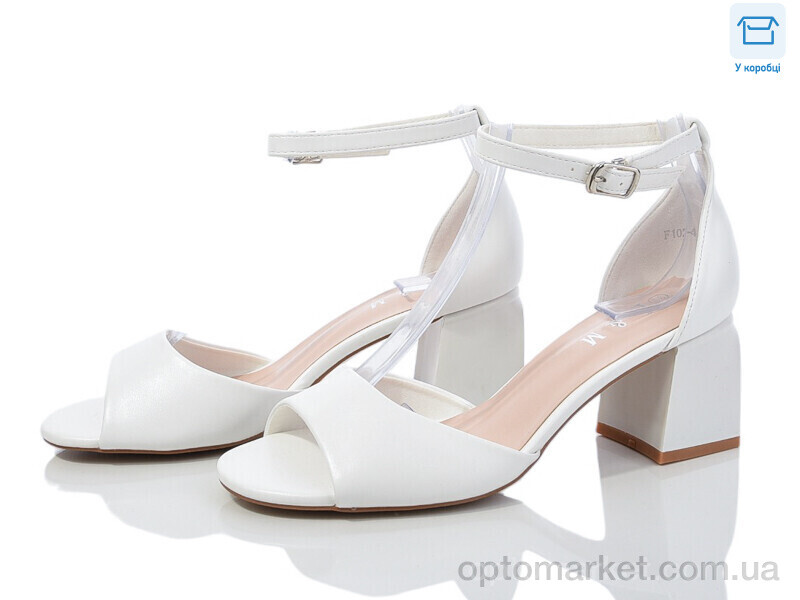Купить Босоніжки жіночі F102-4 L&M білий, фото 1