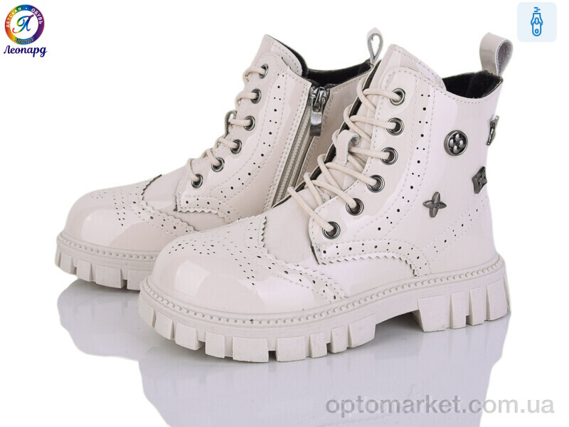 Купить Черевики дитячі F102B-11 Леопард бежевий, фото 1