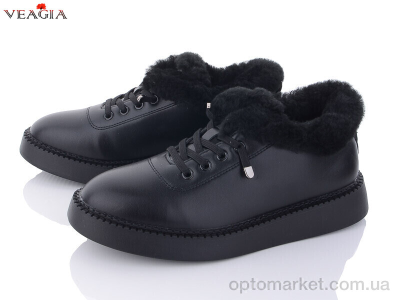 Купить Кросівки жіночі F1031-1 Veagia чорний, фото 1