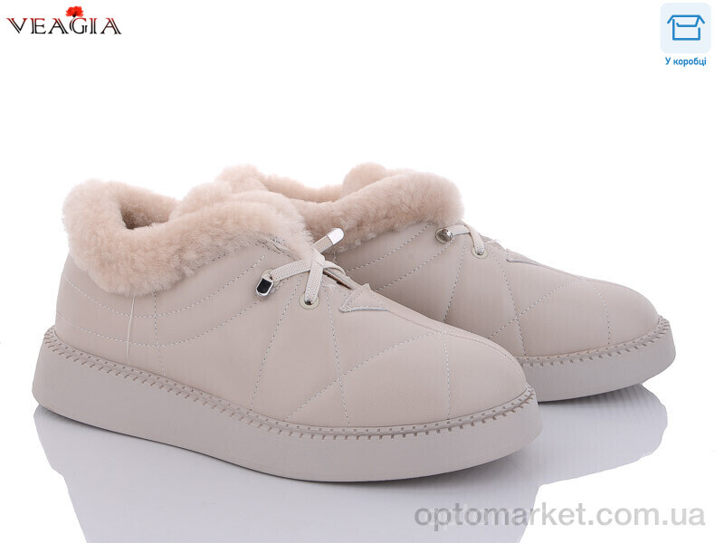 Купить Туфлі жіночі F1033-3 Veagia бежевий, фото 1