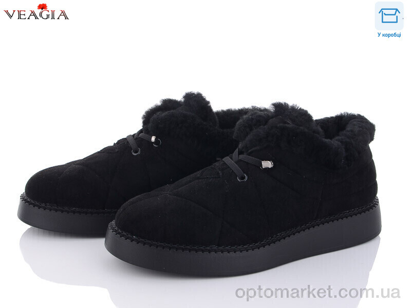 Купить Туфлі жіночі F1033-5 Veagia чорний, фото 1