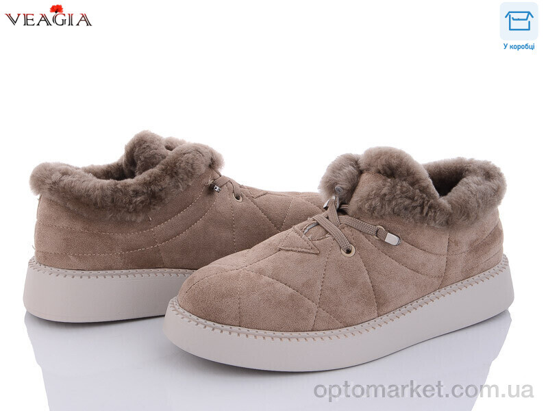 Купить Туфлі жіночі F1033-6 Veagia коричневий, фото 1