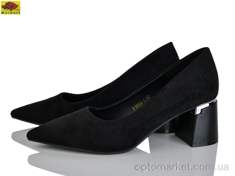 Купить Туфлі жіночі F1056-1 Mei De Li чорний, фото 1